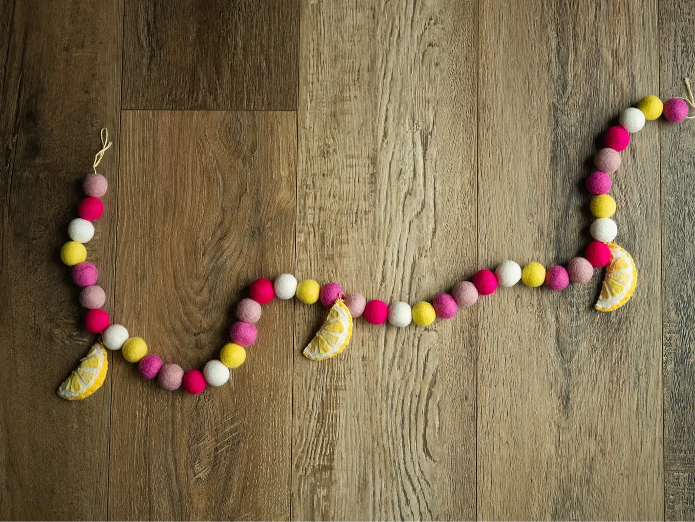 Pink Lemonade Garland | Handmade Interchangeable Garland