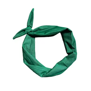 Tie Headband - Hunter Green