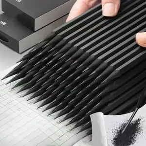 Advanced Hb Pencil with Eraser, Luxury Wood, Smooth Writing and Drawing, Durable and High-Quality, Ideal for Students and Artists, Perfect for Sketching
