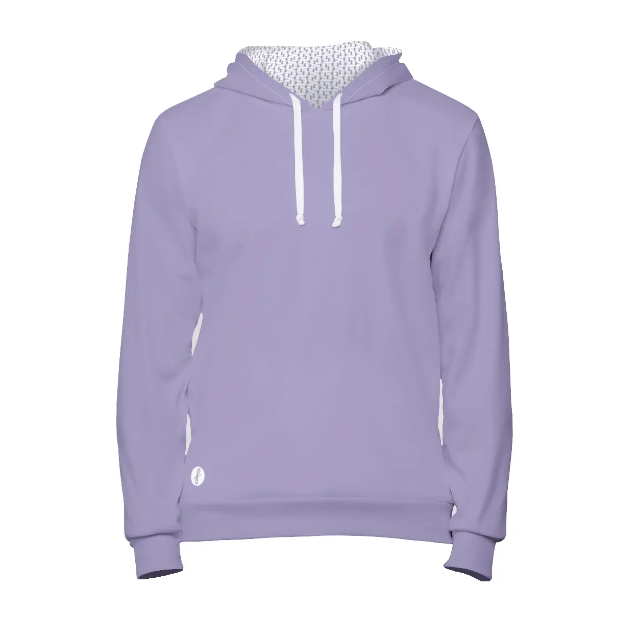 Lavender Purple Pullover Hoodie