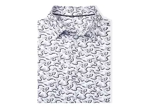 DTWOOO Brand - DOVE - Men's Print Performance Polo