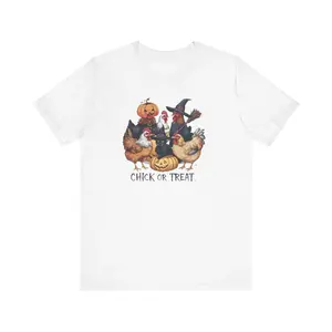 Fall Chicken Jersey Tee