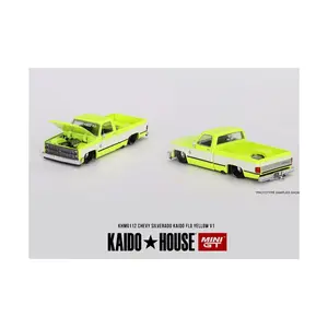 Kaido House 1:64 Chevrolet Silverado Flo Yellow