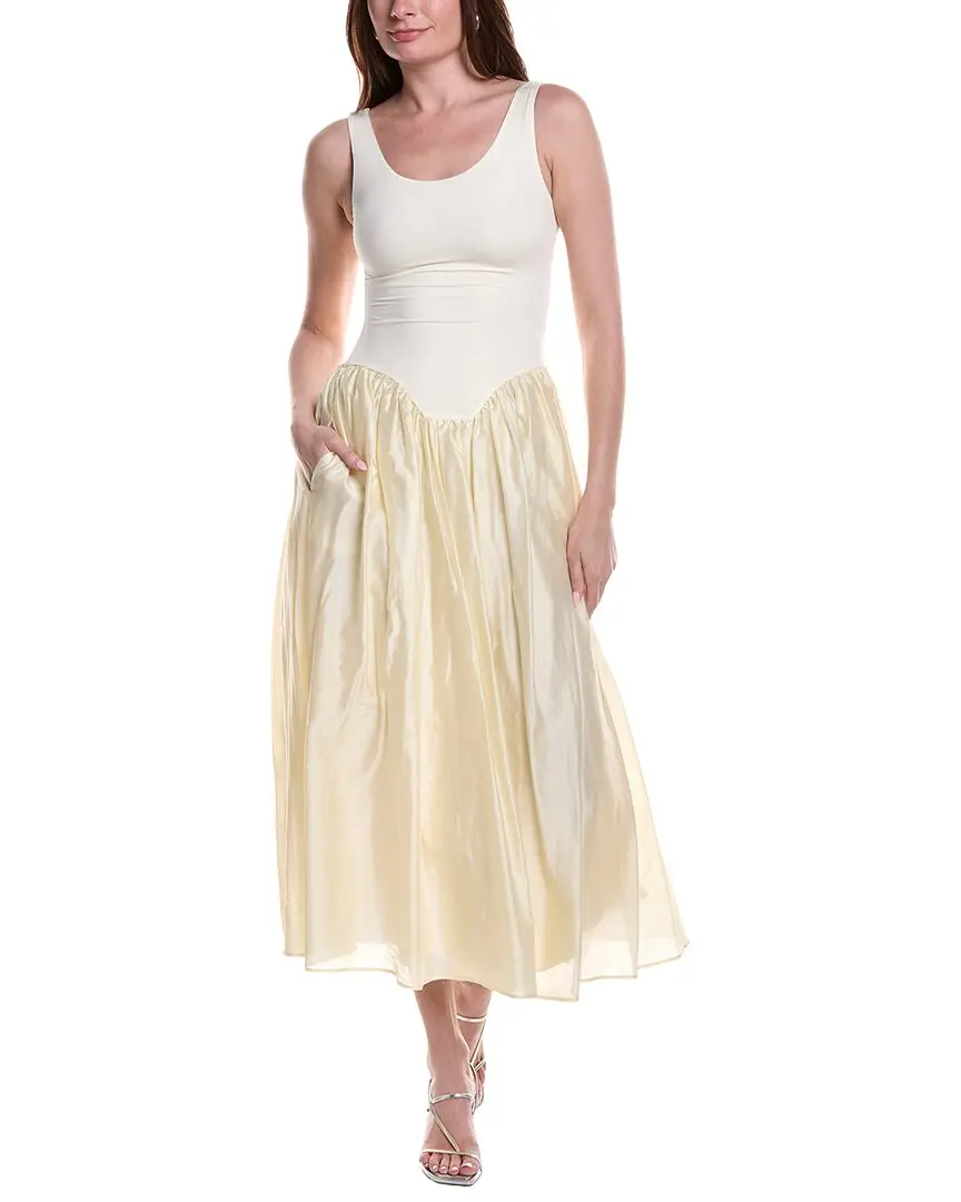 Bardot Lorie Scoop Neck Midi Dress