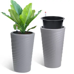 16/23 Inch Tall Planters Set of 2