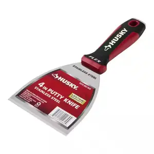 4 in. Putty Knife with Flexible Stainless Steel Blade