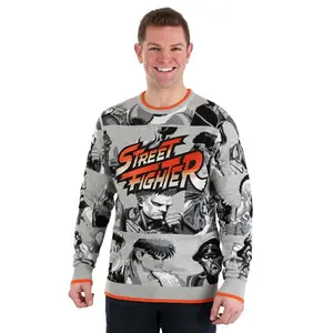 Adult Street Fighter Sweater