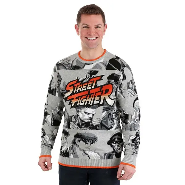 Adult Street Fighter Sweater Adult Street Fighter Sweater