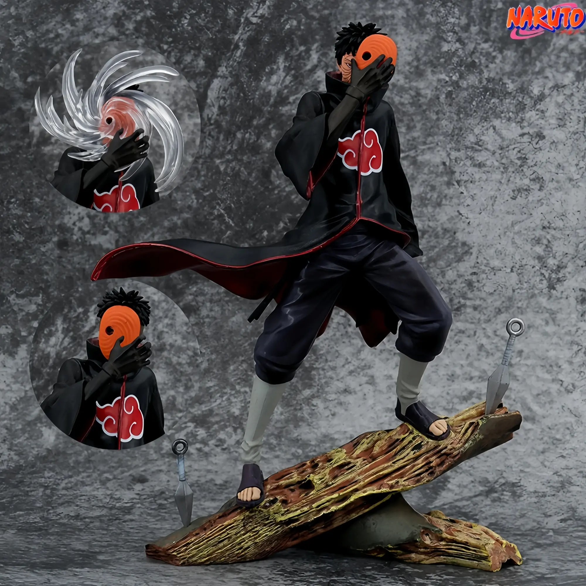 Naruto Action Figures Obito Model Toy Doll PVC Figurine Collect Desktop Decoration Anime Figure Children'S Gift Models Toys