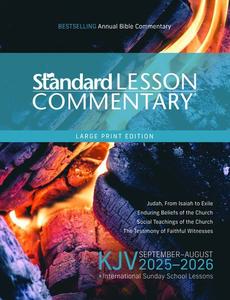 KJV Standard Lesson Commentary(r) Large Print Edition 2025-2026 -- Standard Publishing - Paperback