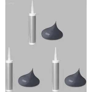 Black Weatherproof Roof Sealant - Heavy-Duty Joint Sealant for Metal Roofs - 9.5 oz Tube (3-Pack) - Waterproof & Flexible - Durable Adhesive for Outdoor Repairs door hinge adjustment tool