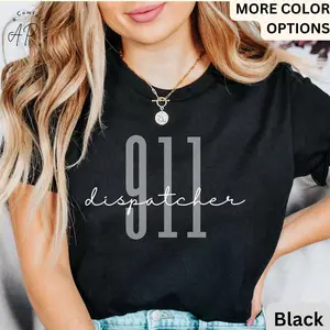 911 Dispatcher Shirt, Emergency T-Shirt, Dispatcher Gift Tee, First Responders, Emergency Medical Dispatcher