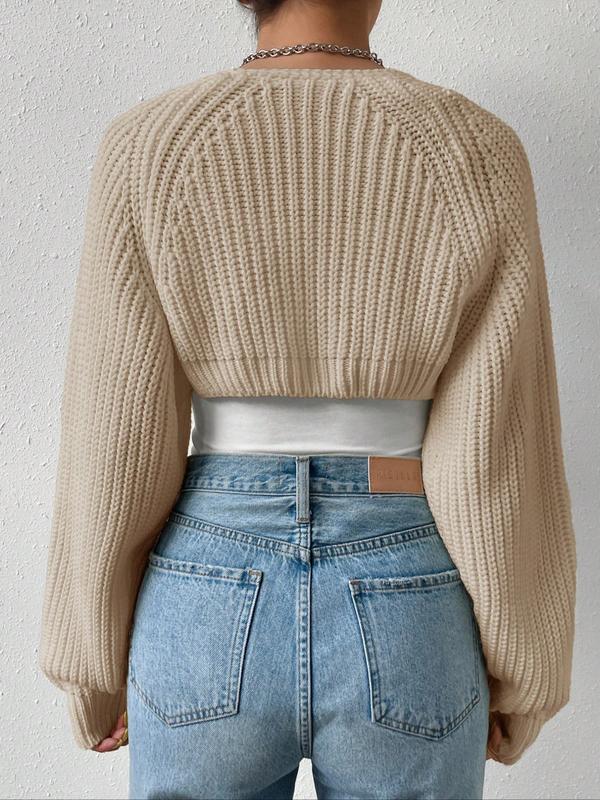 Women's Short Bolero Cardigan, Long Sleeve Fitted Sweater, Casual Fall & Winter Fashion, Comfortable Layering Option Women's Short Bolero Cardigan, Long Sleeve Fitted Sweater, Casual Fall & Winter Fashion, Comfortable Layering Option