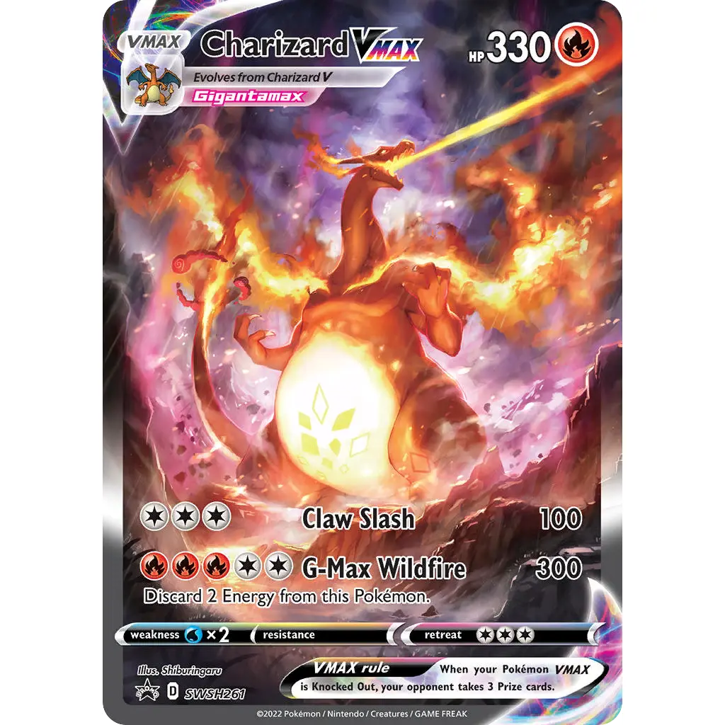 Charizard VMAX - SWSH Black Star Promos (Promo) [PR-SW-SWSH261]