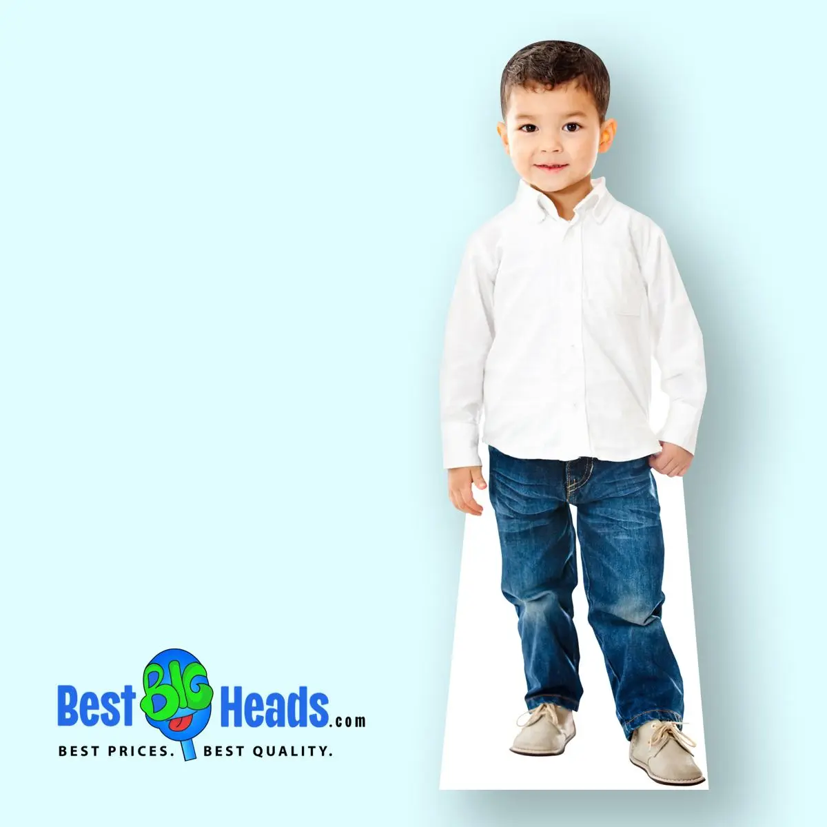 Best BIG Heads Birthday Boy Lifesize Party Standup | make your custom cardboard standup