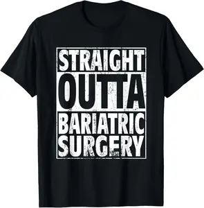 100%cotton Bariatric Surgery Tshirt Gastric Sleeve Band Weight Loss T-Shirt