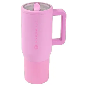 HydroJug Tumbler 32oz / 40oz Reusable Large Water Cup with Handle & Straw for All-Day Hydration