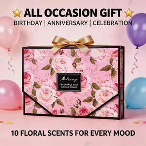 2026 Trending Marshmallow & Vanilla Floral Perfume Mist for Women, Luxury Long Lasting Fragrance, Soft & Cozy Gourmand Scent, 2pc Gift Set