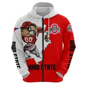 Georgia Tech Hoodies Mascot Printed Gifts for Fans All Over Print Hoodie, All Over Print Zip Hoodie