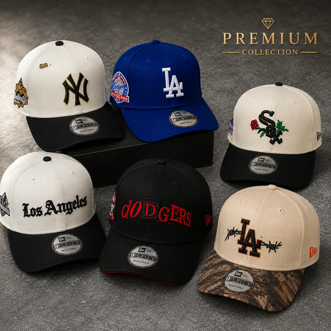 Premium Embroidered Curved Brim Baseball Cap Unisex Urban Streetwear Adjustable Snapback Hat – Adjustable 9FORTY 59FIFTY Snapback Cap for Men & Women, Premium Embroidered Team Logo, Curved Brim Baseball Cap, Streetwear Fashion, Hip Hop Urban Style
