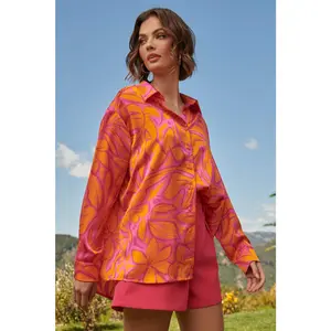 Sweet Chili Dalton Boyfriend Button Down Shirt