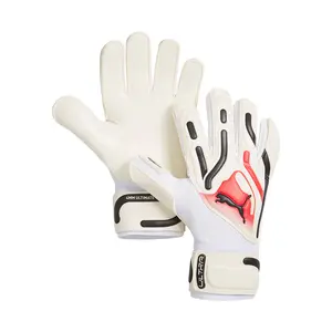 PUMA Mens Ultra Pro Regular Cut Goalkeeper Gloves Casual - White