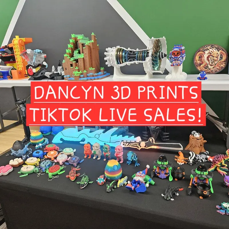 LIVE Build A Box With Dancyn 3D Prints