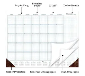TF Publishing 2026 Large Desk Blotter Calendar