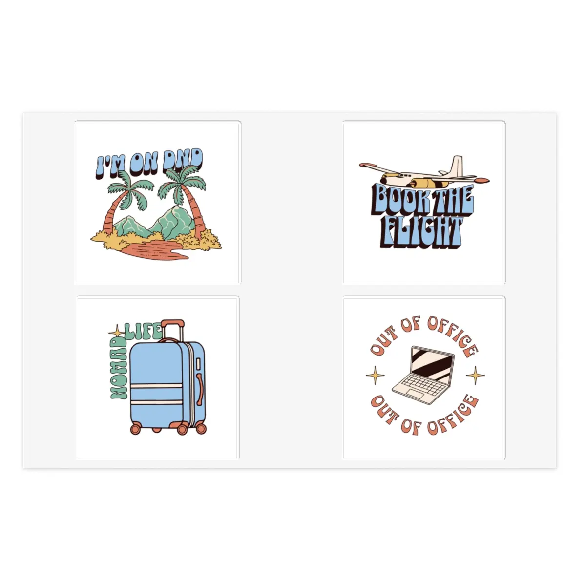 Nomad Life Sticker Sheet