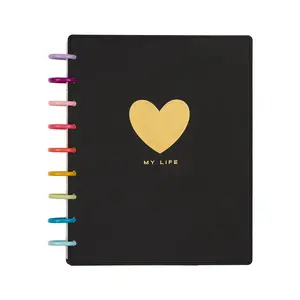 Undated DELUXE 10 Years of Happy Customizable Planner - Classic Vertical Layout - 12 Months