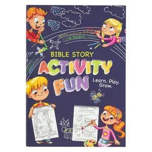 Bible Story Activity Fun - Learn Play Grow Paperback – June 17, 2019