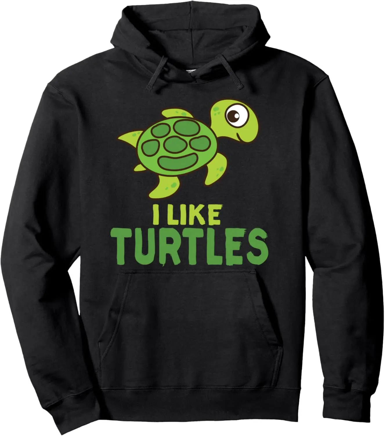 I Like Turtles Hoodie | Cute I Love Tortoise Hoodie Gift Pullover Hoodie