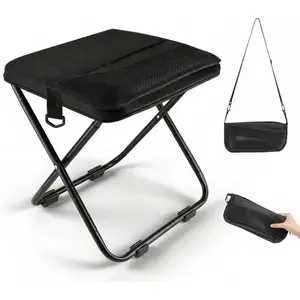 GMOX Collapsible Stool (Beach Chair Foldable), 2026 New Multifunctional Frame Model, Waterproof Lightweight Oxford Fabric, Carrying Bag, 265lbs Load Capacity, for Outdoor Camping, Mountaineering