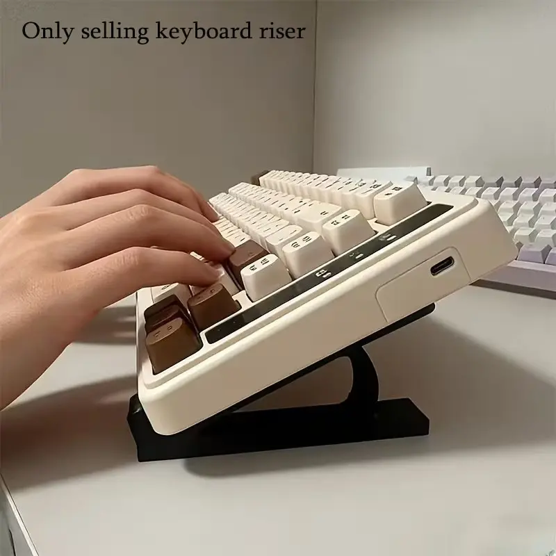 Ergonomic Keyboard Riser Stand, Non-Slip Universal Holder with Adjustable Height, Multiple Colors Available, for Office and Gaming