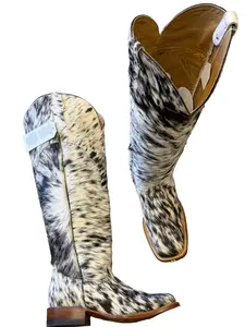Iron Ranch Women Bota Cuadra Pinta Pelo