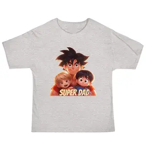 Goku Super Dad Father's Day Tshirt Anime Gift T-Shirt