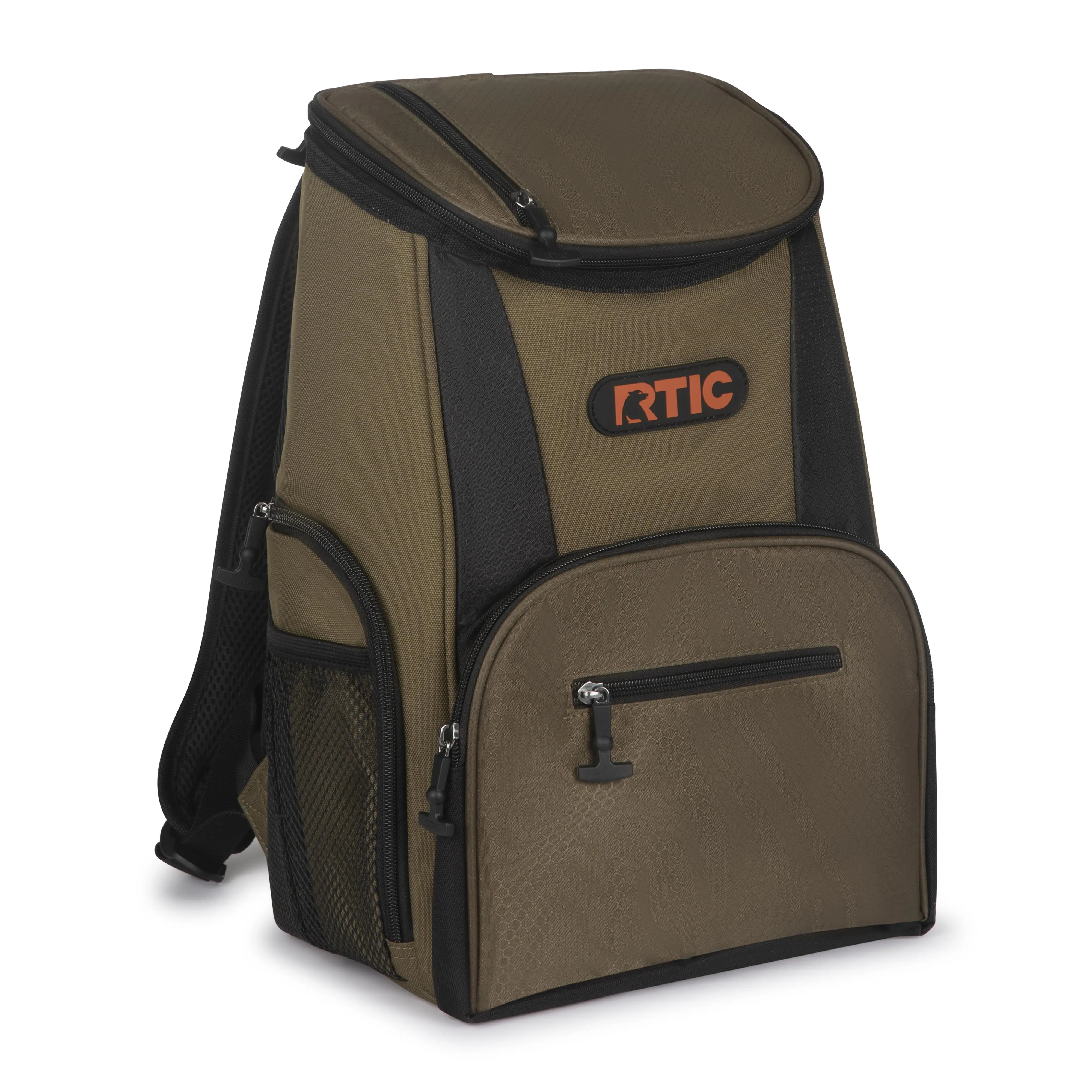 RTIC 15-Can Lightweight Cooler Backpack with Pockets, Olive