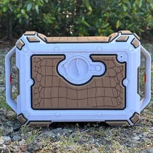 "Gator Skin" - Custom EVA Foam Routed Speaker Shell for Ecoxgear Defender