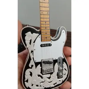 WAYLON JENNINGS - Fender Telecaster Licensed 1:4 Scale Replica Guitar~Axe Heaven