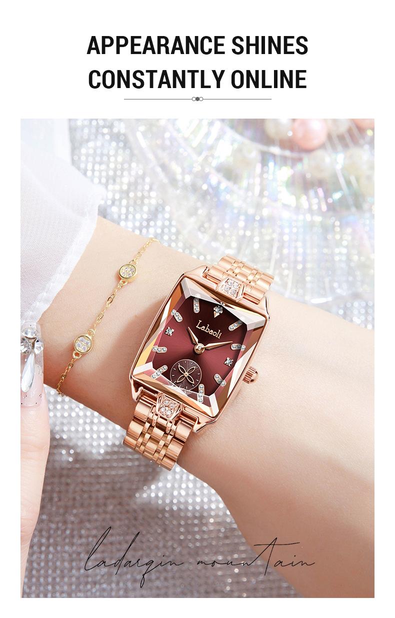 【Labaoli】Renaissance Collection Galatea Prism Elegant luxury women’s watches ，fashionable design，Suitable for wearing on all occasions Picasso’s Time