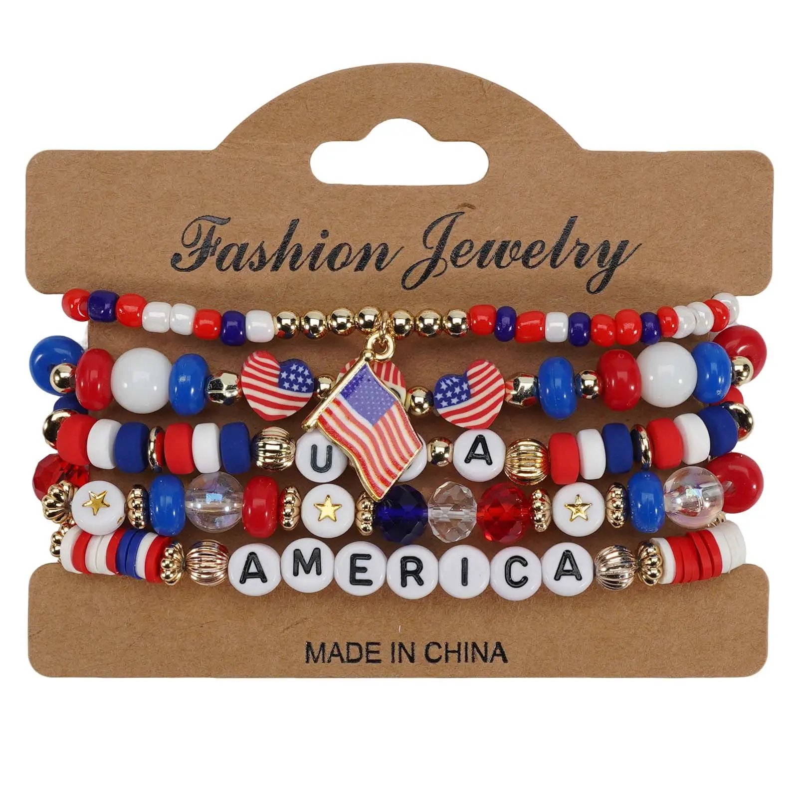 2026 Soccer Fan Bracelet for Men and Women, USA Argentina Germany England France Flag Style Beaded Wristband, Unisex Football Game Day Jewelry, Patriotic Sports Bracelet, Casual Stackable Gift for Soccer Fans