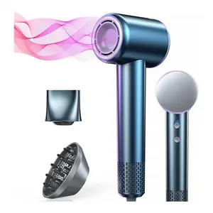iDOO Salon-Grade Hair Dryer,Christmasgift - 200M Ion Technology & Smart Hot-Cold Air​ ​Frizz-Reducing Blow Dryer w/ Self-Clean Motor | Curly Hair Essential