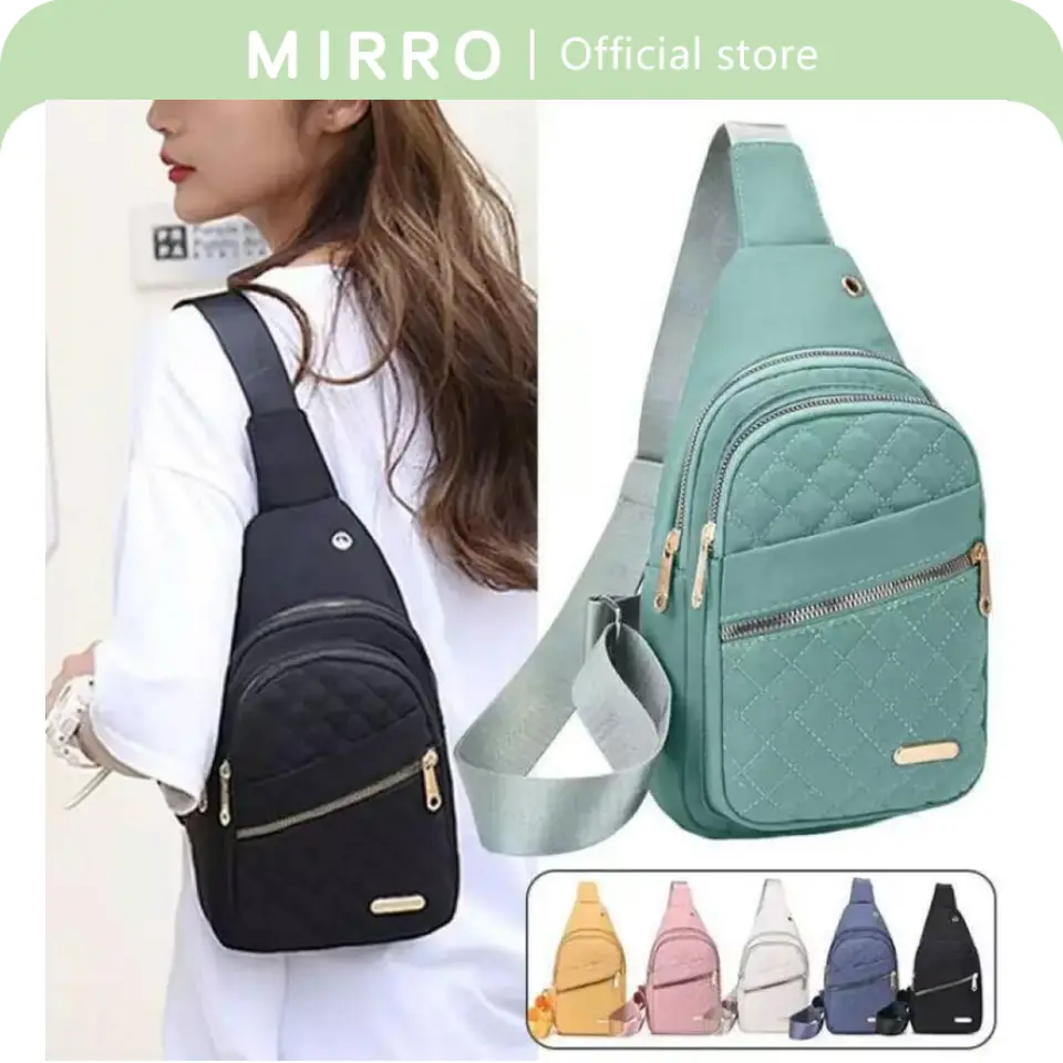 Solid Color Quilted Fanny Pack, Casual Large Capacity Zipper Chest Belt Bum Bag As for Girls, Adjustable Strap, Chest bag backpack messenger bag,Gift