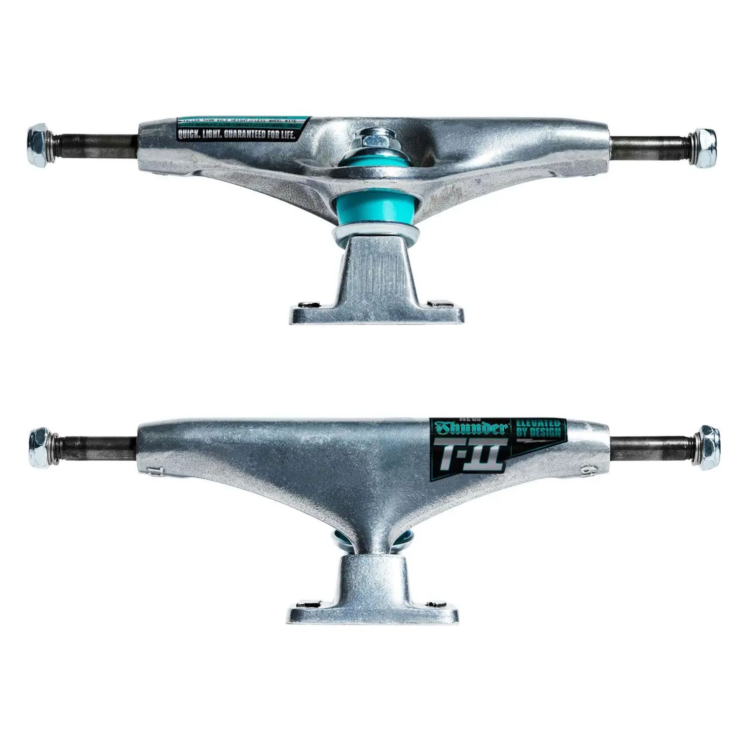 Thunder Skateboard Trucks T-II Polished 147 (8.0") Silver