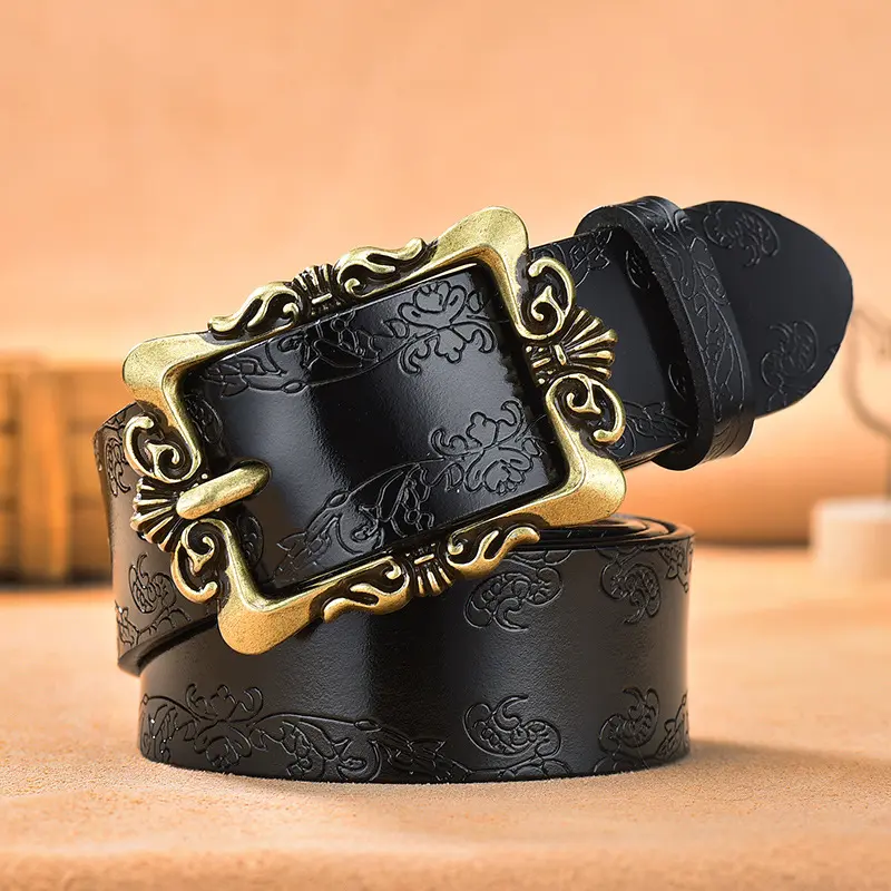 Gold Buckle   Black