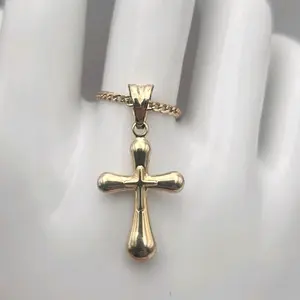 10KT Yellow Gold Cross Pendant