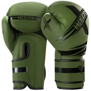 WYOX Boxing Gloves for Men & Women - Pro Boxing Training, Sparring, Maya Hide Leather, Muay Thai, MMA, Kickboxing Gloves, Durable & Breathable