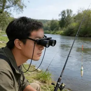 Portable Optical Device Trio, Magnifying Glass, Binoculars & Telescopes Combo, Adjustable Magnification & Focus, Small & Portable, Outdoor Activities