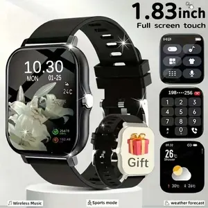 Multifunctional Sports Smartwatch Fashion Digital Watch with Multiple Sport Modes Wireless Calling & Message Alerts for Android and iOS Phones Opulent