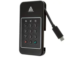 Apricorn Aegis NVX - SSD - 500 GB - USB 3.2 Gen 2 - TAA Compliant